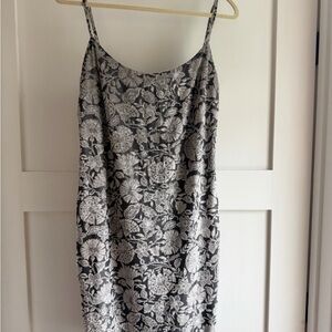 Bebe women’s velvety slip mini dress